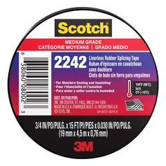 Scotch 6165-BA-10 electrical tape, Black