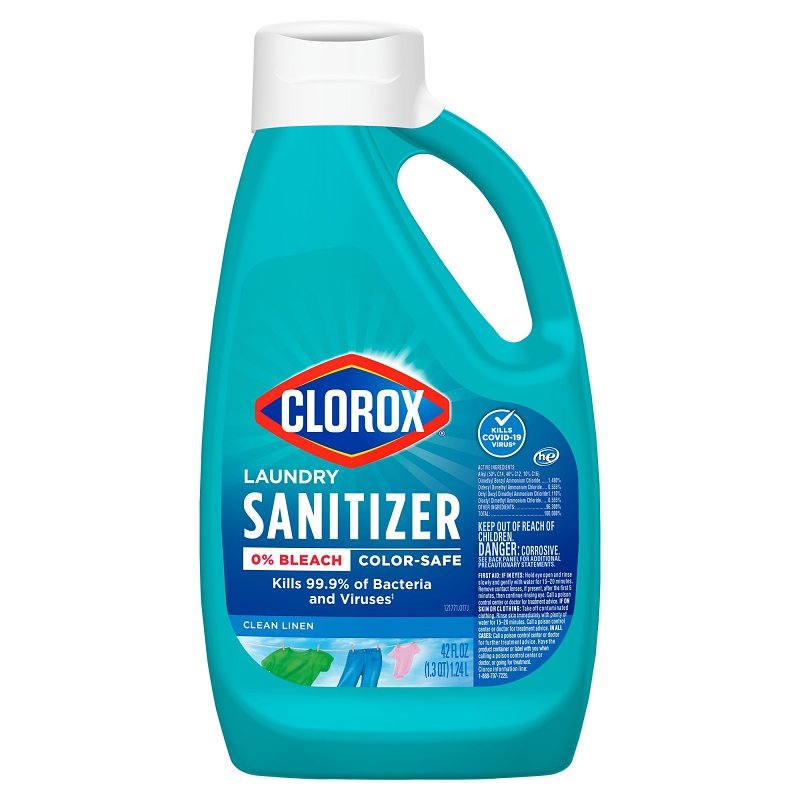Clorox FreshGuard Laundry Odor Remover, 0% Bleach, Clean Linen, 42 Fluid Ounces (Pack May Vary) 32419