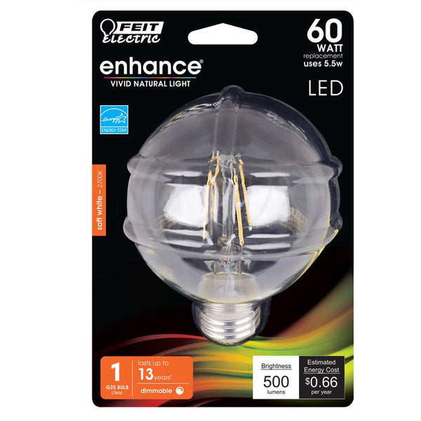 Feit Electric G2560/927CA/FIL/3 BPG2560/927CA/FIL/3/RP Bulb, Product Specific G2560927CAFILRP