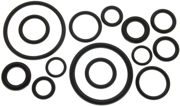 Danco 80788 O-Ring Assortment, 14-Piece, Pack of 1, Black, Count