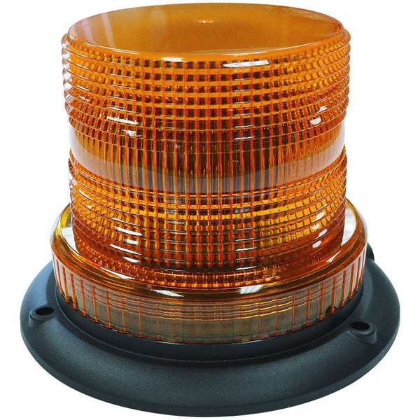 Pm Peterson Manufacturing V764MA LED Micro Strobe Light Bacon (Mag Mount withPlug 5.06"X3.75"), 1 Pack