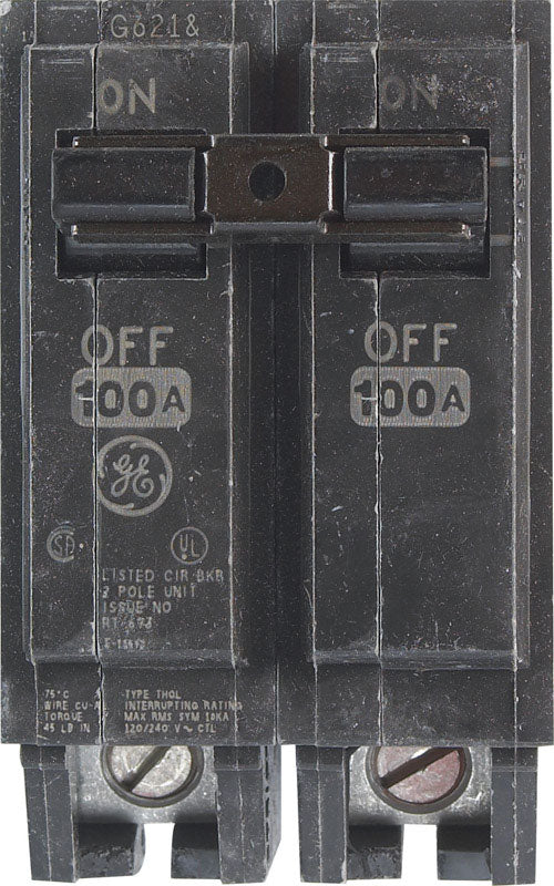 GE Energy Industrial Solutions TV205232 GE 100A 2Pole Breaker