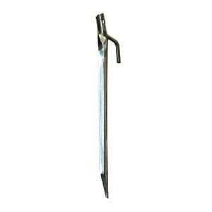 Coghlan's Heavy-Duty Steel Tent Stakes for Secure Camping, Galvanized Durable Outdoor Anchors, Ideal for Tents, Tarps, and Shelters in Hard or Soft Ground, 9" 4-Pack