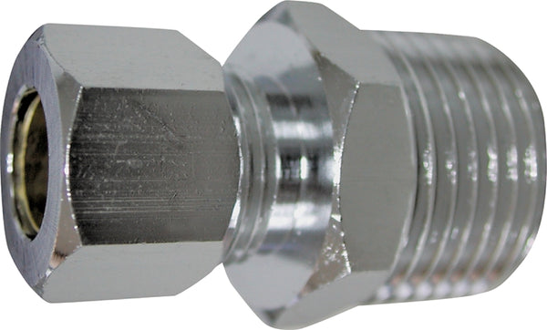 MINTCRAFT PMB-260LFB Mint craft Straight Water Supply Connector, 1/2 In, Mip, Iron
