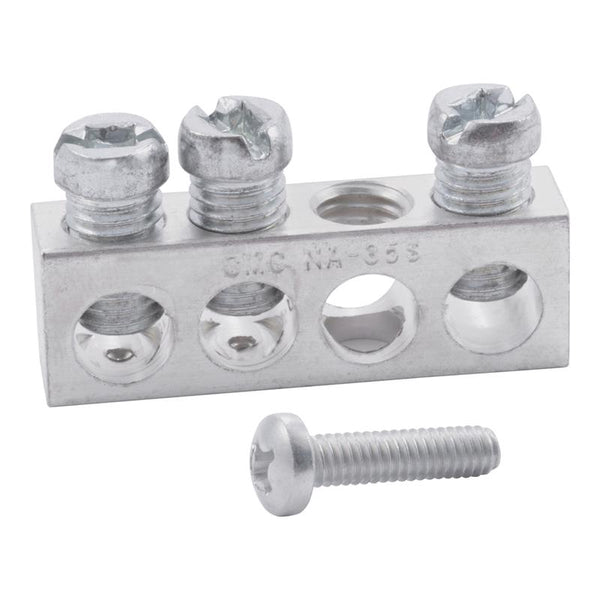 Square D Ground Bar Kit For Attaching Ground Wire In Load Centers & Safety Switches8 PK3GTA1CP