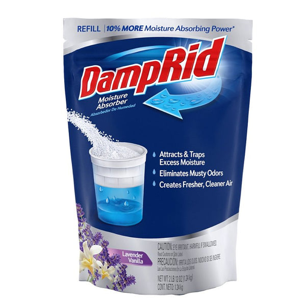 DampRid Moisture Absorber Refill Lavender Vanilla Scent 44 oz FG30LVSB