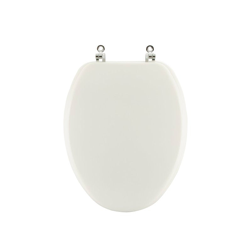 Mintcraft T-19WMC Toilet Seat, For Use With Elongated Bowls, 19 in W