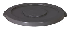 Continental 2001GY 20-Gallon Huskee LLDPE Waste Lid, Round, Grey