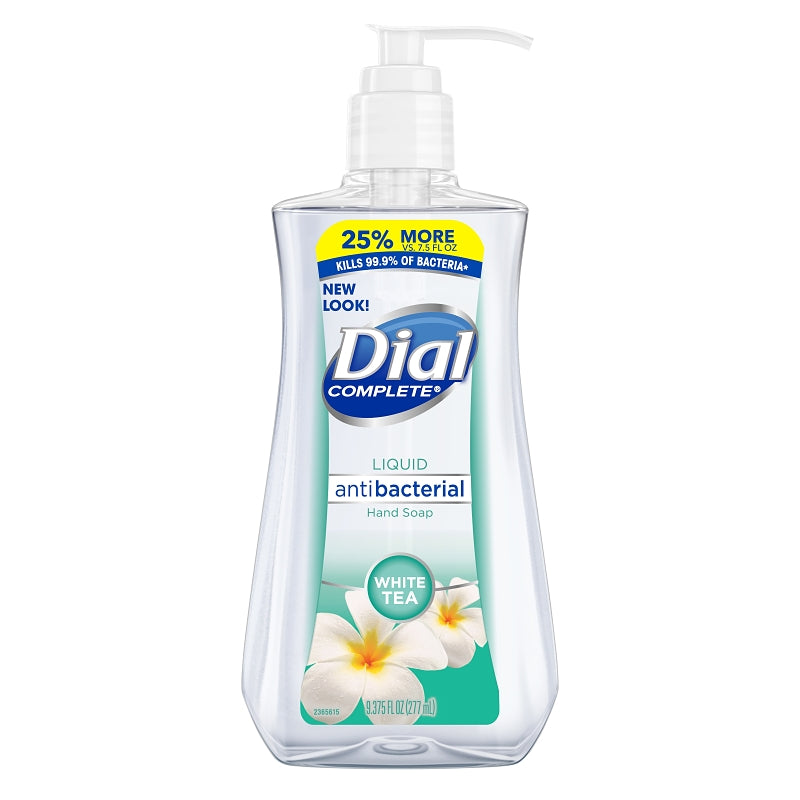 Dial Antibacterial Liquid Hand Soap, White Tea, 11 Fl Oz 2896091