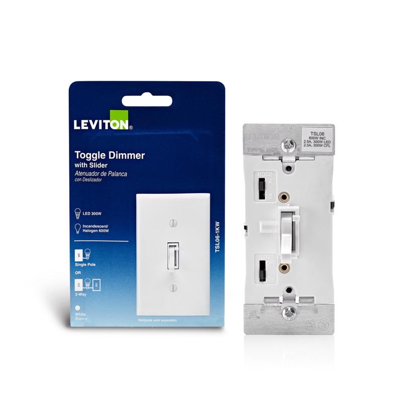 LEVITON MFG R02-TSL06-1KW Togglewhite