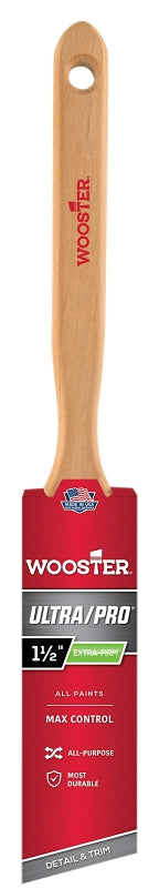 Wooster Brush 4153-1 1/2 Ultra/Pro Extra-Firm Lind Beck 4153 Paint Brush, 1-1/2 in Width, 1-1/2-Inch