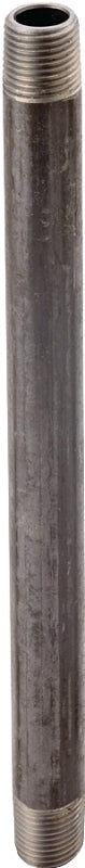 Pipe Nipple Black 1x24