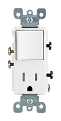 Leviton Decora T5625-W Switch/Outlet, White
