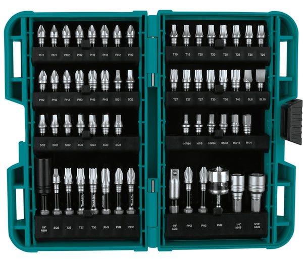 Makita E-01644 Impact XPS 60 Piece Impact Bit Set