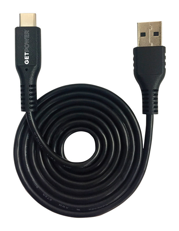 Boss Tech Products Inc Get Power 3 ft. L Micro to USB Charging Cable 1 pk Gp-Pc-Solidusbc