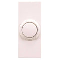 Heath Zenith Globe Electric SL-7393-02 Doorbell Wrls Push-Button Round, No Size, White 18000126