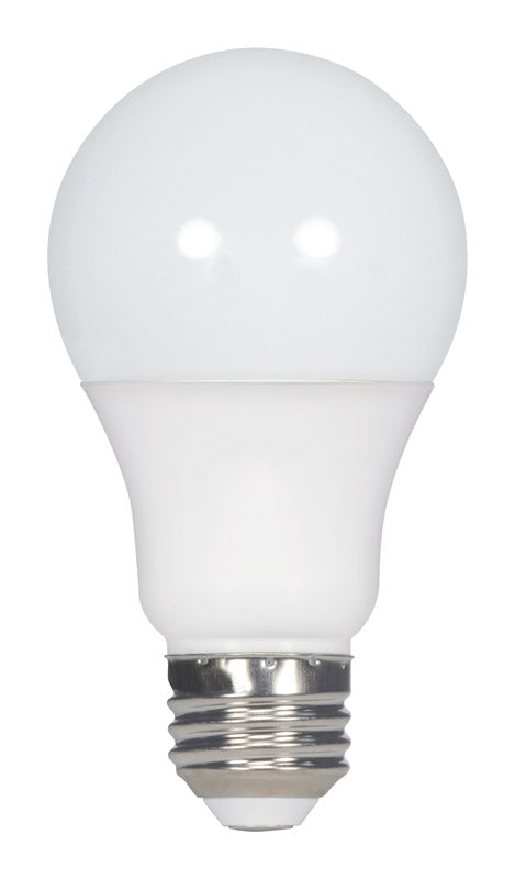 SATCO Products, Inc Satco S29839 Medium Light Bulb Finish, 4.19 inches, 9.8 Watts/800 Lumens, Frosted White