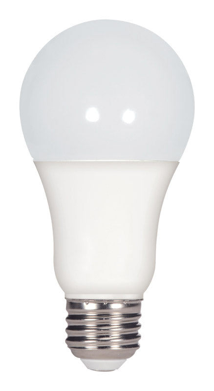 Satco S29812 11-Watt Dimmable A19 LED Light Bulb, 4000K Cool White, 1100 Lumens, E26 Medium Base