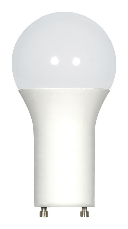 Satco S29814 GU24 Light Bulb in White Finish, 4.38 inches