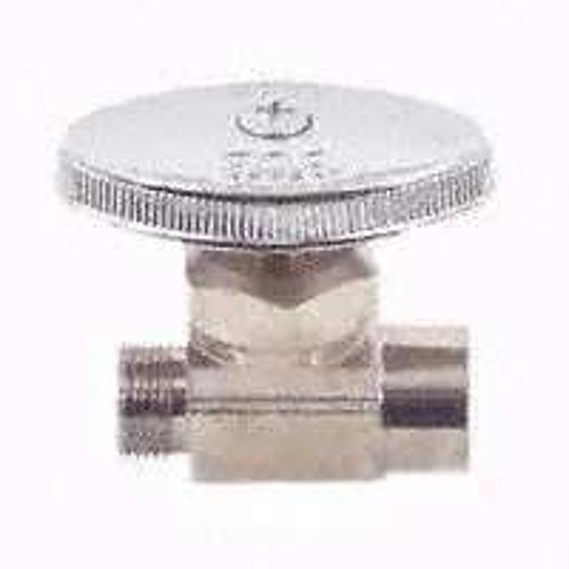 Plumb Pak PP20062LF 1/4 Turn Straight Shut-Off Valve, 1/2 X 3/8 in, Sweat X Od, Brass Body, Chrome Plated, 1/2" x 3/8", Copper