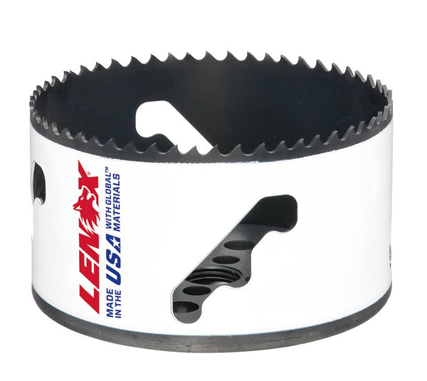 Lenox Speed Slot 3005858L Hole Saw, Full Polished/Nickel Chrome