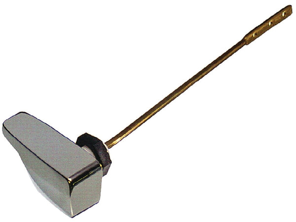 Danco 88363A Side mount Handle, 9-1/4 In L, Metal, Chrome, For Use With Eljer Toilet Tanks, 9-1/4"