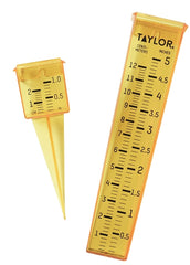 Taylor 2715 rain gauge, Yellow