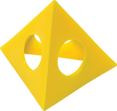 Hyde Tools 43510 Painters Pyramid (10 Pack), 10 Count (Pack of 1), Yellow