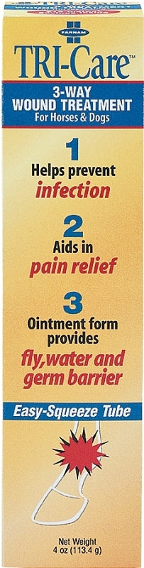 Farnam TRI-Care Triple Action Wound Treatment, One Size, for Dogs and Horses 100502415
