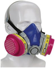 Safety Works SWX00320 Multi-Purpose Respirator Half-Mask Niosh Ov/AG/P100, Grey/Blue SWX00320/817663