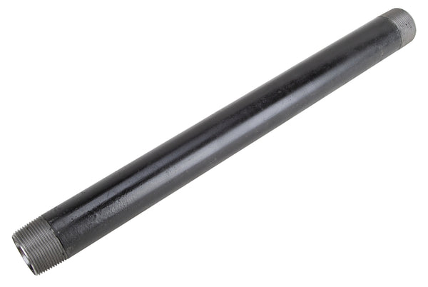 Worldwide Sourcing Pipe Nipple Black 1-1/4x18 Bn 11/4X18-S