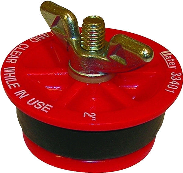 Oatey 33401 Plastic Plug, Galvanized, 2-Inch