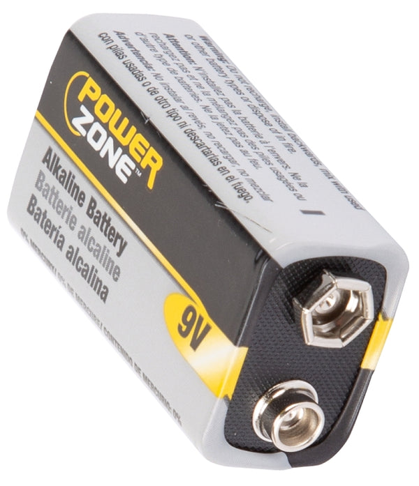 Power Zone Battery Alkaline Card/2 9volt 6LR61-2P-DB