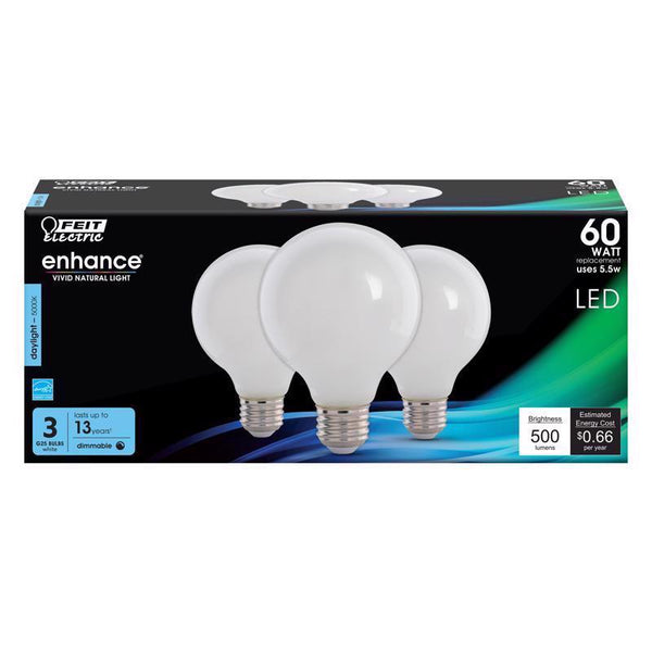 Feit Electric G2560W/950CA/FIL G2560W950CA/FIL/3/RP Bulb, Product Specific G2560W950CAFL3R