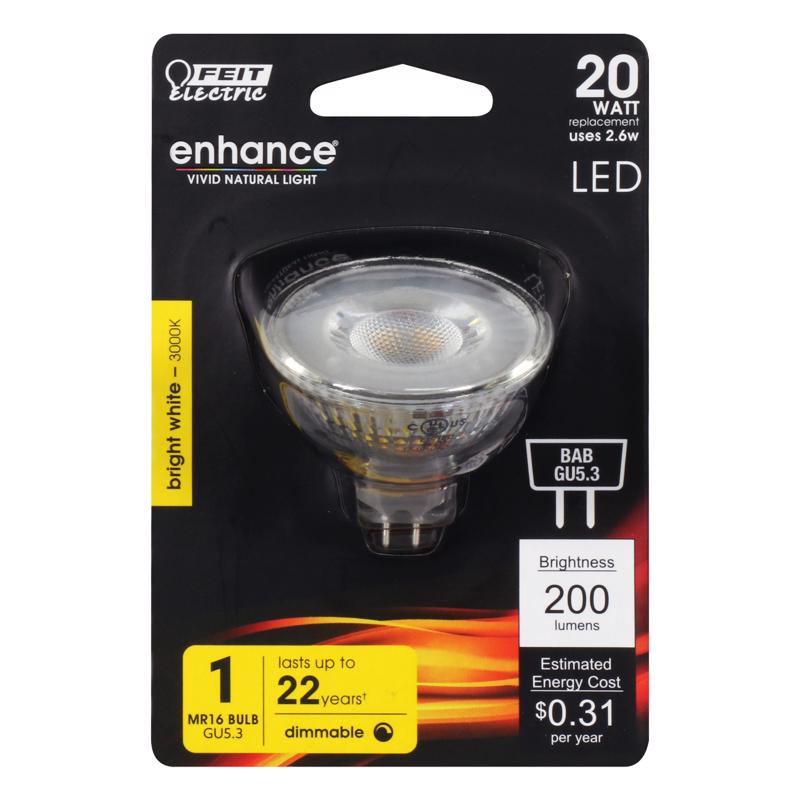FEIT ELECTRIC BPBAB/930CA MR16 3K 12V LED