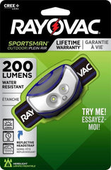 Rayovac Head LAMP LED SPORTSMN SPPHL3AAA-BXT