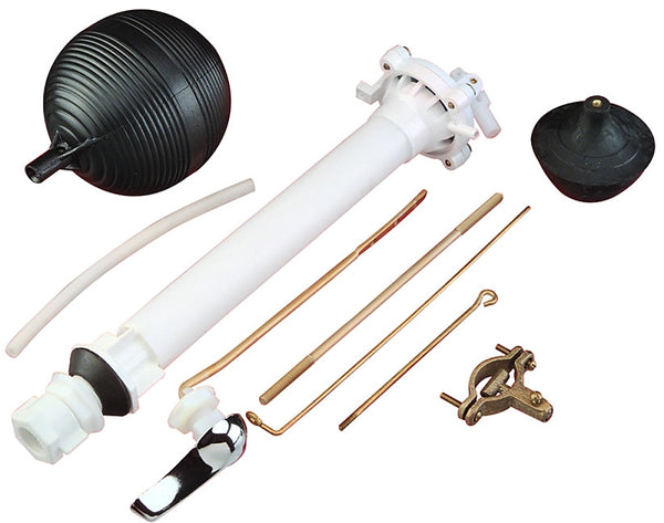 Plumb Pak PP830-3 Toilet Repair Kit Anti-Siphon For 12 Tank, 12-1/4" x 15-1/4", No Color