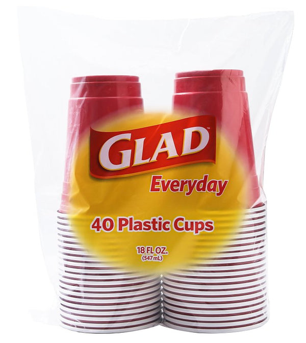 Glad BBP25519 Disposable Cup Red