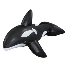 H2Ogo! 41009E Whale Ride-On Pool Float, Black