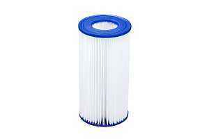 Bestway Type III A/C Pool Filter Cartridge for 530 to 1,500 GPH Pump, Paper Filter Replacement Cartridge for Above Ground Pool
