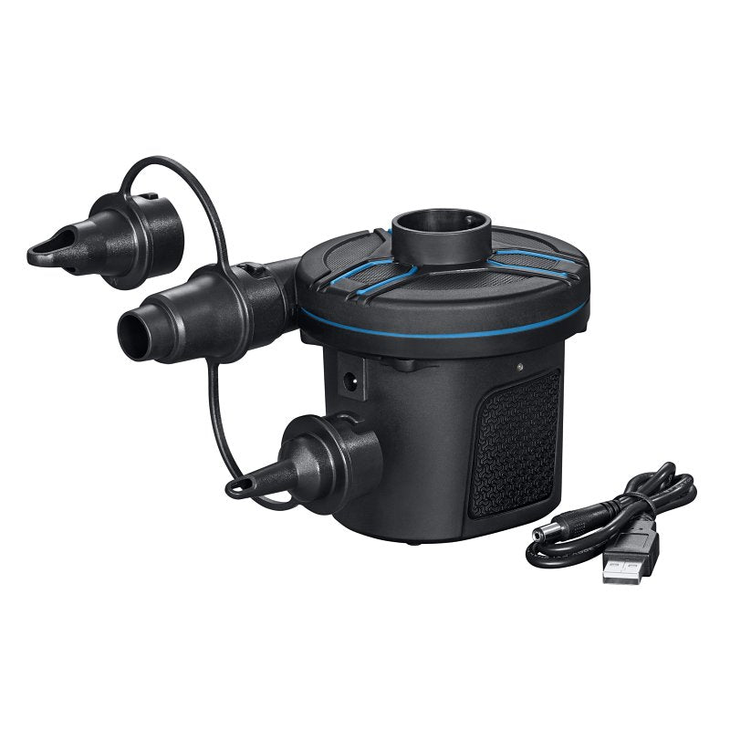 Bestway Power Touch Rechargeable Electric Air Pump: Maximum Airflow for Quickly Inflating All Inflatable Items with its Large Air Chamber and Compact Design