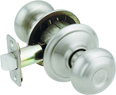 Schlage F10GEO619 Georgian Passage Knob, Satin Nickel