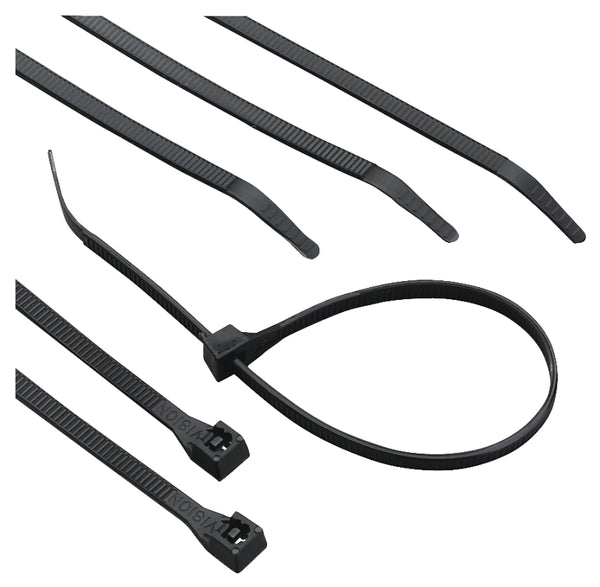 Calterm 73273 11 in. Nylon Cable Tie, Black