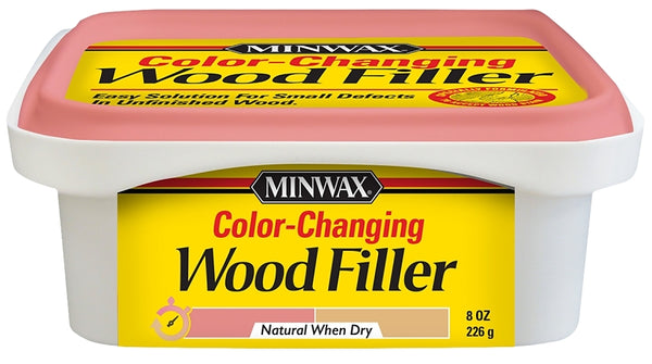 Minwax 448700000 Color Changing Wood Filler, 8 oz