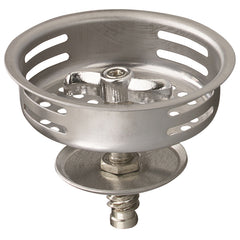 Plumb Pak PP820-34 PlumPak Replacement Basket Strainer with Twist N Lock Post, Stainless Steel, Steel