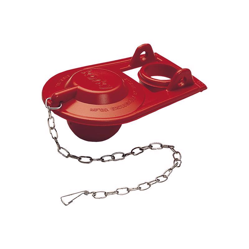 Korky 2000BP Classic Plus Flapper, Red