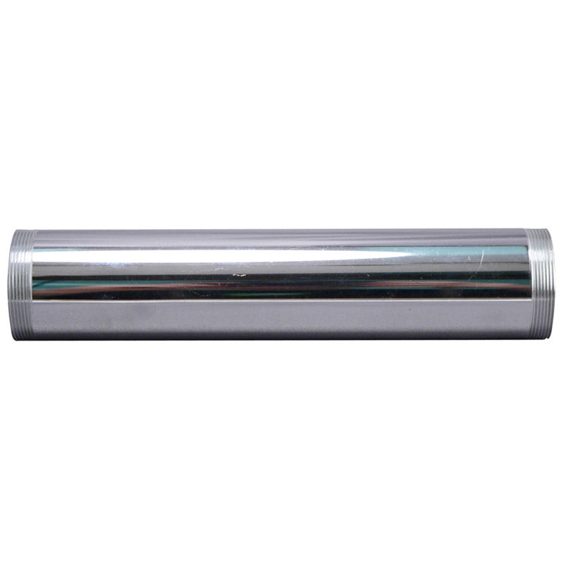 Plumb Pak PP20210 Extension Tube, 1-1/4 in Dia X 6 in L, Threaded Both Ends, 20 Ga, Chrome Plated, 1-1/4"D