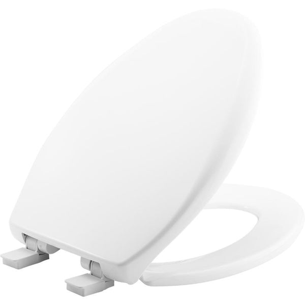 MAYFAIR 1887SLOW 000 Affinity Slow Close Removable Toilet Seat that will Never Loosen, Providing the Perfect Fit, ELONGATED, Long Lasting Solid Plastic, White 187SLOW-000