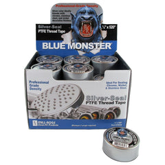 Mill Rose 4001446 Blue Monster Silver 520 x 0.5 in. Thread Seal Tape - Pack of 30 70658