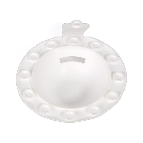 Tubshroom BathShroom Bathtub Overflow Drain Cover - Bath Tub Overflow Cover, Bathroom Spa Accessories, Adds Inches of Water for Deeper & Warmer Bath BTHSH620